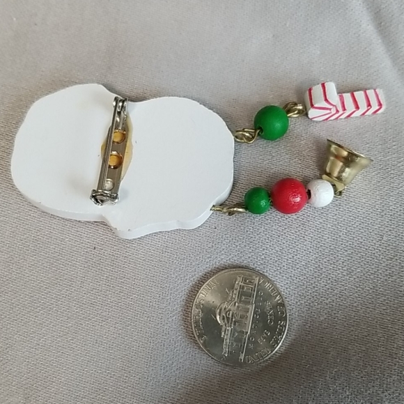 SANTA CLAUS Dangle pin - Picture 3 of 3